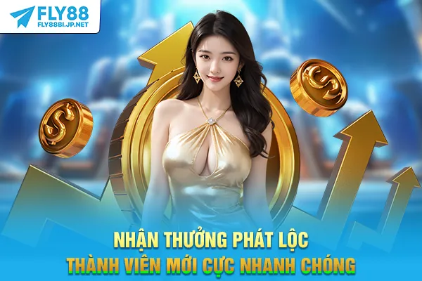 Nhận thưởng phát lộc thành viên mới cực nhanh chóng