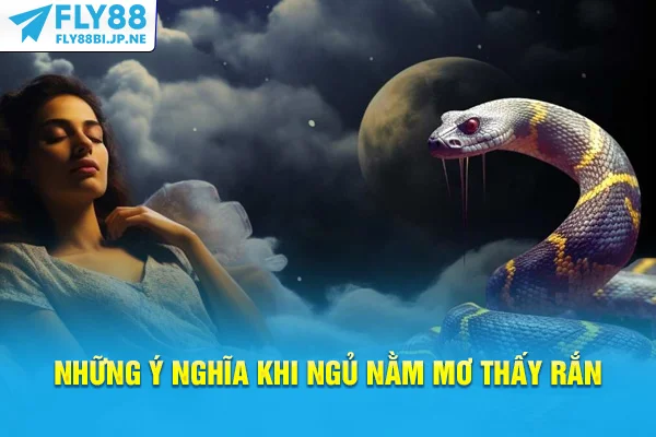Những ý nghĩa khi ngủ nằm mơ thấy rắn